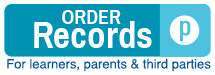 Order records: a service for learners, parents, and third parties